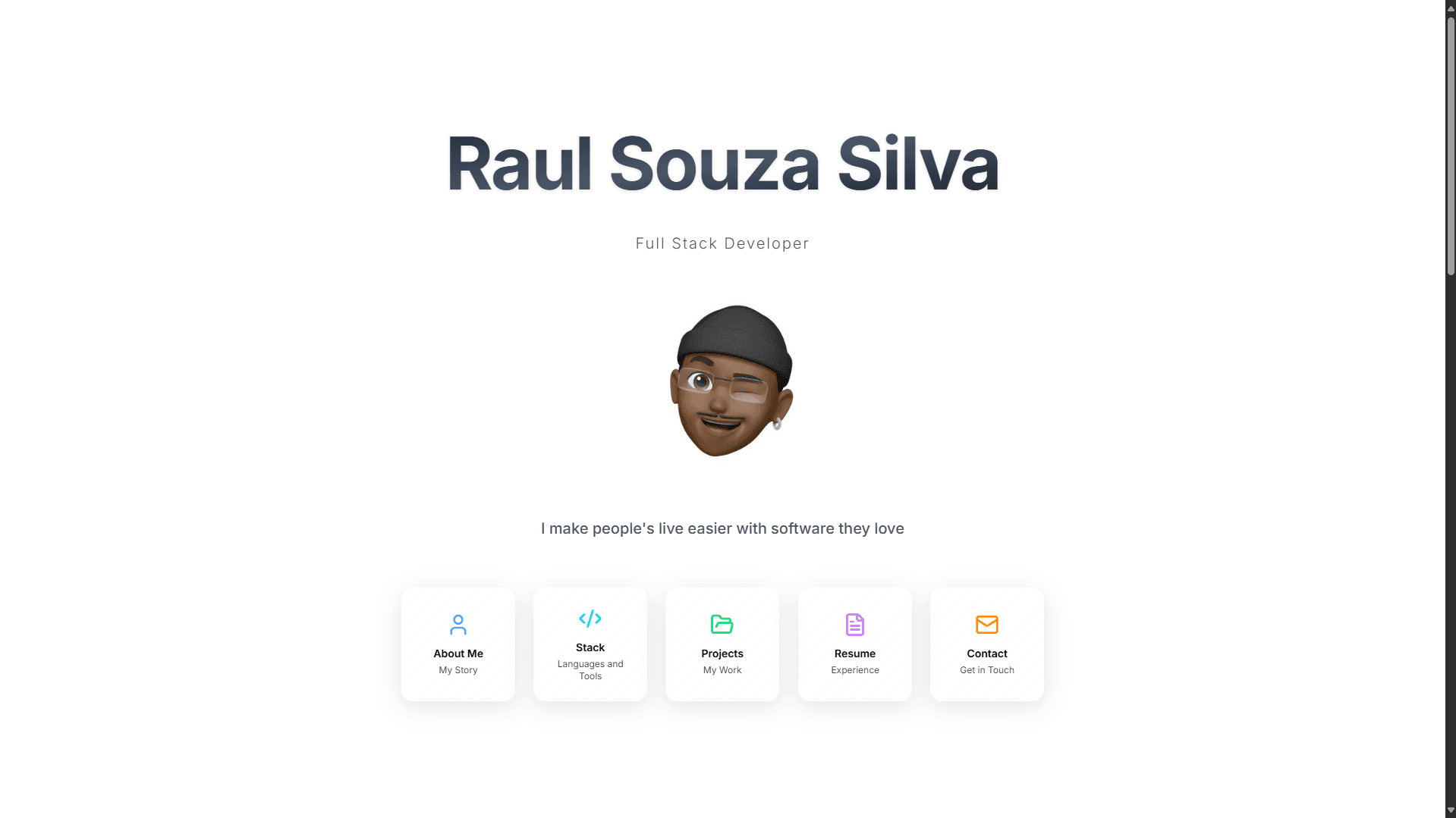 Portfolio Website